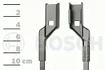 Комплект стеклоочистителей Bosch Aerotwin A583S